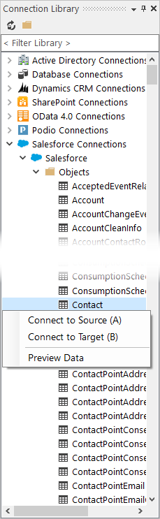 Salesforce Connection Library