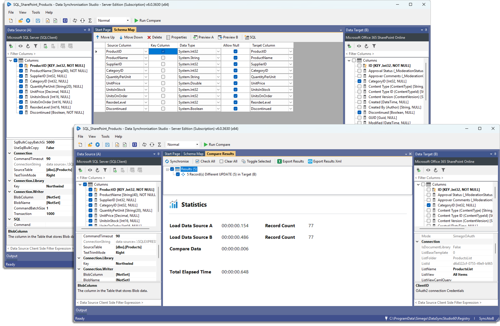 Data Sync Designer