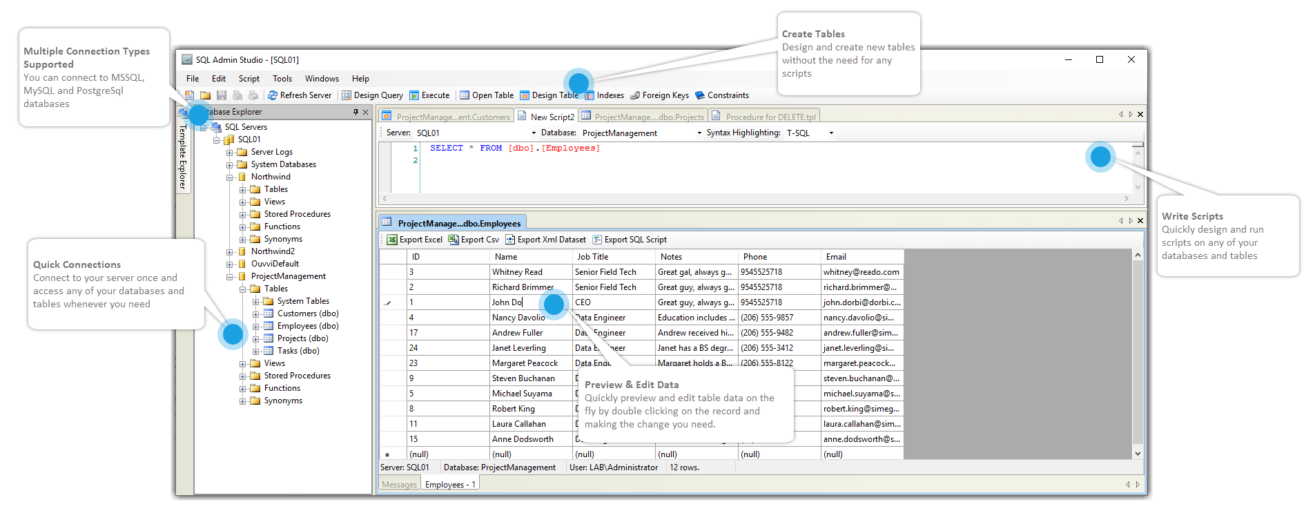 Data Synchronisation Studio Screenshot